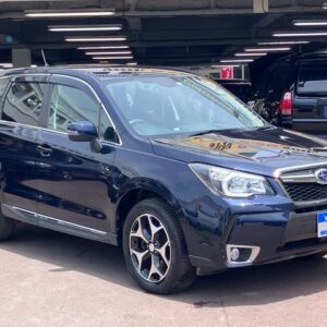 2014 Subaru Forester blue gasoline used car Japan export