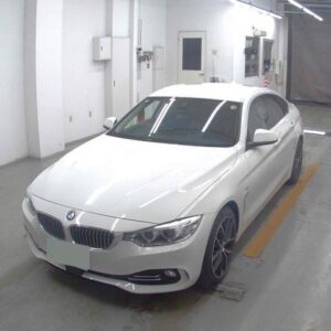 2017 Bmw 4 Series white gasoline used car Japan export