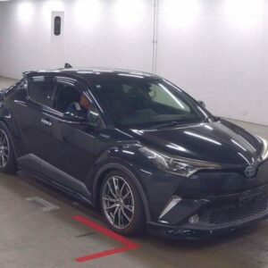 2017 Toyota C-Hr black gasoline used car Japan export