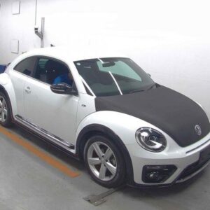 2017 Volkswagen The Beetle white gasoline used car Japan export