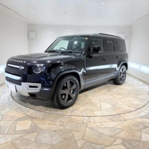 2021 Land Rover Defender black diesel used car Japan export