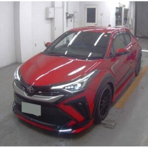 2020 Toyota C-Hr red gasoline used car Japan export