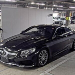 2015 Mercedes Benz S-Class black gasoline used car Japan export