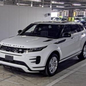 2019 Land Rover Range Rover Evoque white diesel used car Japan export