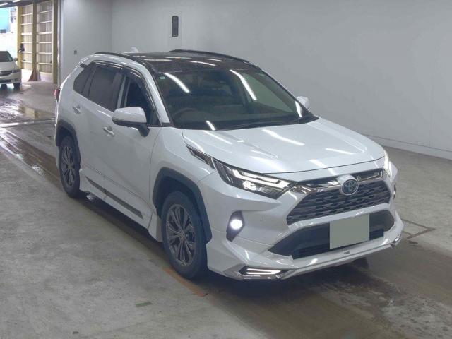 Ref:AUX-24320174 TOYOTA RAV4 2024 1 2024 Toyota Rav4 pearl gasoline used car Japan export