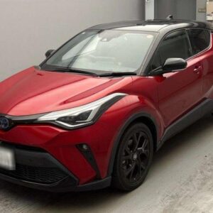 2020 Toyota C-Hr red gasoline used car Japan export