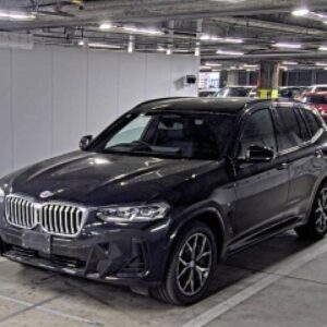 2022 Bmw X3 black diesel used car Japan export