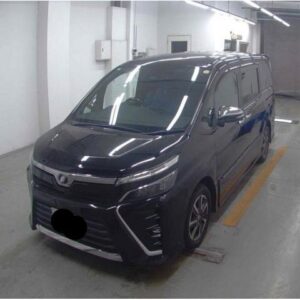 2018 Toyota Voxy black gasoline used car Japan export