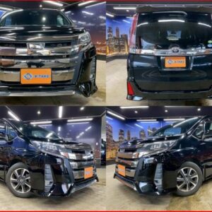 2017 Toyota Noah black gasoline used car Japan export