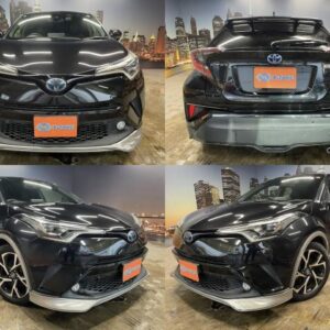 2017 Toyota C-Hr black gasoline used car Japan export