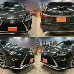 2015 Lexus Rx black gasoline used car Japan export