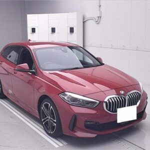 2022 Bmw 1 Series red gasoline used car Japan export