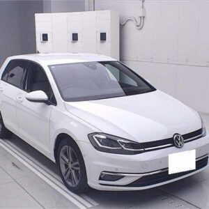 2020 Volkswagen Golf white gasoline used car Japan export
