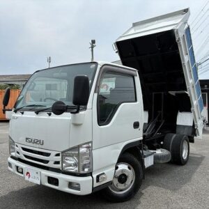2017 Isuzu Elf Truck white diesel used car Japan export