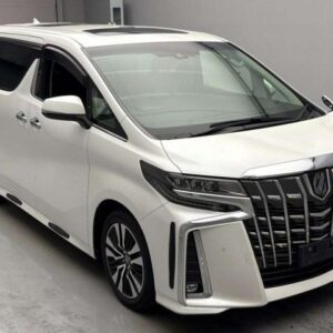 2021 Toyota Alphard pearl gasoline used car Japan export