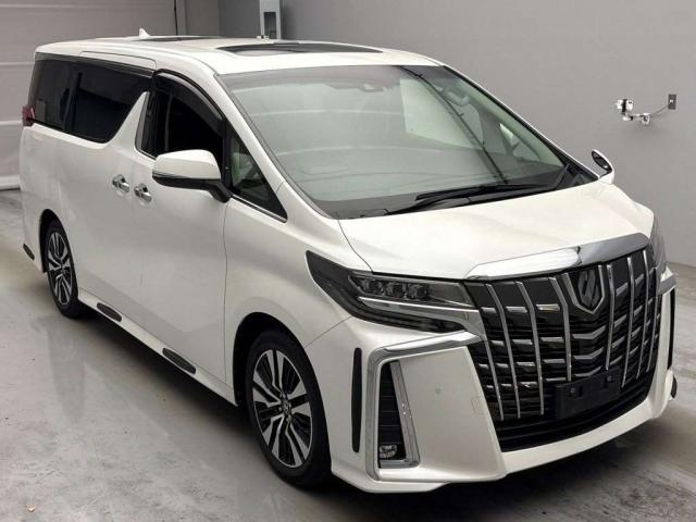 Ref:AUX-24321160 TOYOTA ALPHARD 2021 1 2021 Toyota Alphard pearl gasoline used car Japan export
