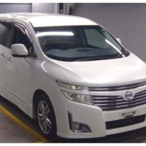 2011 Nissan Elgrand pearl gasoline used car Japan export