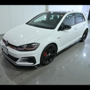 2019 Volkswagen Golf Gti white gasoline used car Japan export