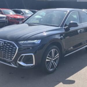 2023 Audi Q5 Sportback black diesel used car Japan export