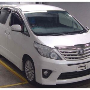 2013 Toyota Alphard pearl gasoline used car Japan export