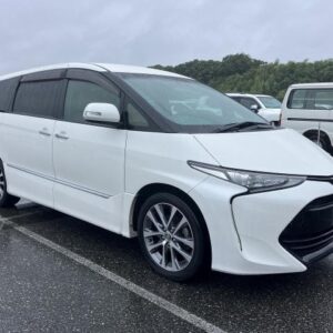 2017 Toyota Estima pearl gasoline used car Japan export