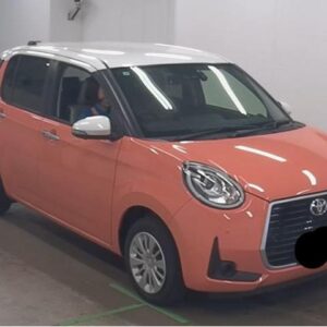 2021 Toyota Passo pink gasoline used car Japan export