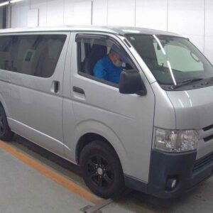 2017 Toyota Regius Ace Van silver diesel used car Japan export