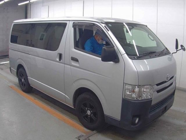 Ref:AUX-24325299 TOYOTA REGIUS ACE VAN 2017 1 2017 Toyota Regius Ace Van silver diesel used car Japan export