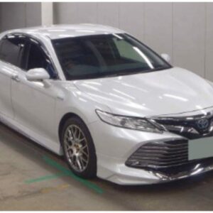2017 Toyota Camry pearl gasoline used car Japan export