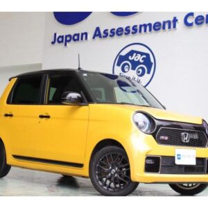 2020 Honda N-One yellow gasoline used car Japan export