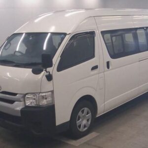 2016 Toyota Hiace Van white diesel used car Japan export