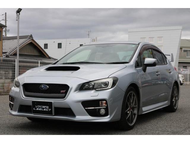 Ref:AUX-24325664 SUBARU WRX STI 2015 1 2015 Subaru Wrx Sti silver gasoline used car Japan export