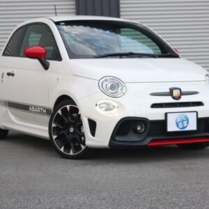 2020 Abarth Abarth 595 white gasoline used car Japan export