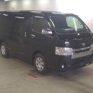 2014 Toyota Regius Ace Van black diesel used car Japan export