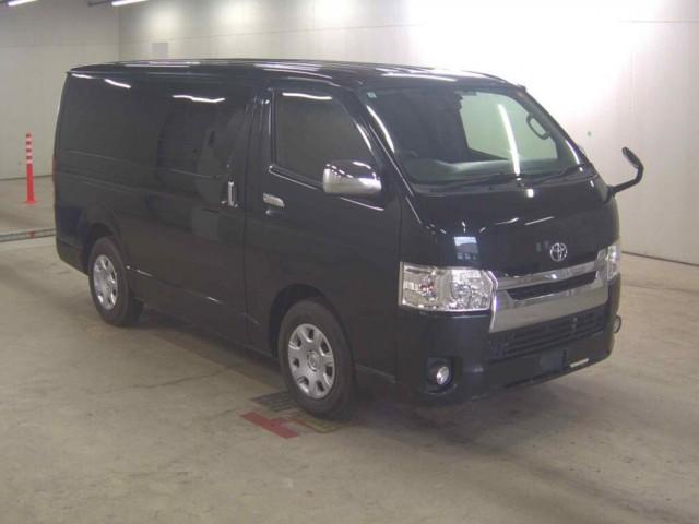 Ref:AUX-24325673 TOYOTA REGIUS ACE VAN 2014 1 2014 Toyota Regius Ace Van black diesel used car Japan export