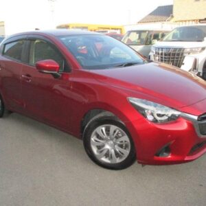 2019 Mazda Demio red gasoline used car Japan export
