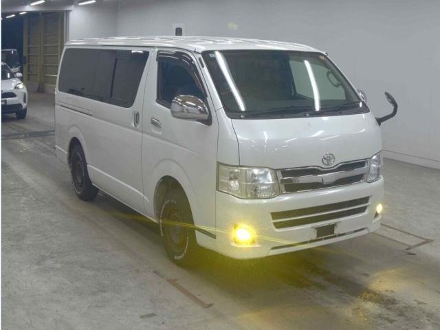 Ref:AUX-24325687 TOYOTA HIACE VAN 2011 1 2011 Toyota Hiace Van pearl diesel used car Japan export