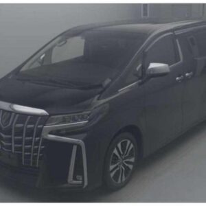 2022 Toyota Alphard black gasoline used car Japan export