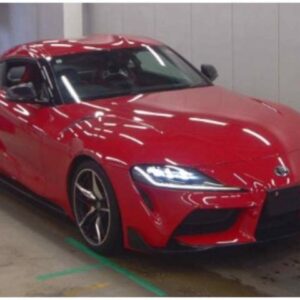 2021 Toyota Supra red gasoline used car Japan export