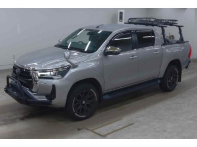 Ref:AUX-24326273 TOYOTA HILUX 2021 1 2021 Toyota Hilux silver diesel used car Japan export