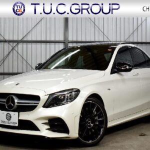 2018 Amg C-Class white gasoline used car Japan export