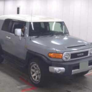 2015 Toyota Fj Cruiser gray gasoline used car Japan export
