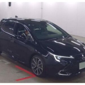 2024 Toyota Corollasport black gasoline used car Japan export