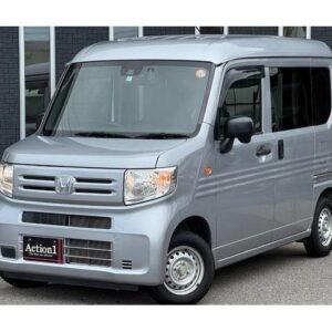 2021 Honda N-Van silver gasoline used car Japan export