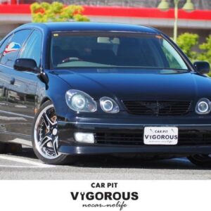 2002 Toyota Aristo black gasoline used car Japan export
