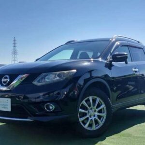 2014 Nissan X-Trail black gasoline used car Japan export