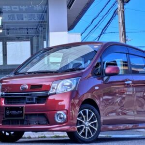 2014 Daihatsu Move red gasoline used car Japan export