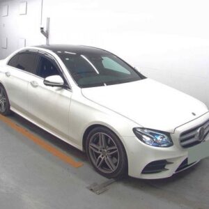 2017 Mercedes Benz E-Class white gasoline used car Japan export