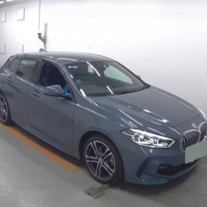 2022 Bmw 1 Series gray gasoline used car Japan export