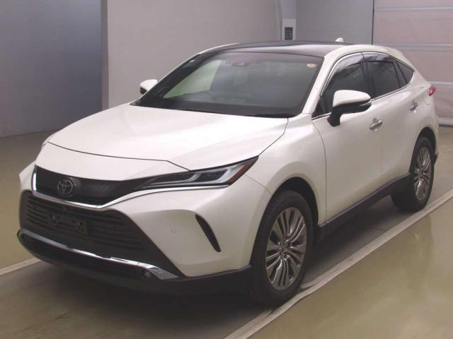 Ref:AUX-24340417 TOYOTA HARRIER 2021 1 2021 Toyota Harrier pearl gasoline used car Japan export